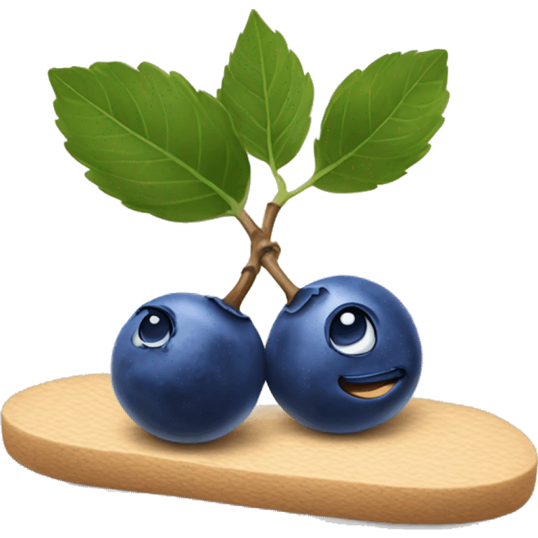 blueberry quebec emoji