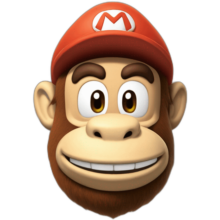 Donkey kong mario kart emoji