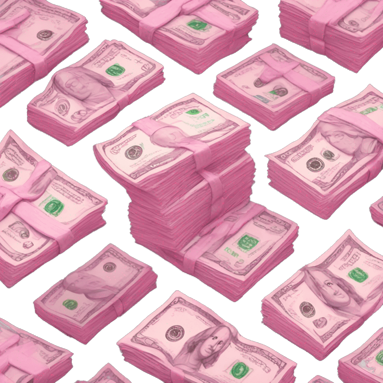 pink money emoji