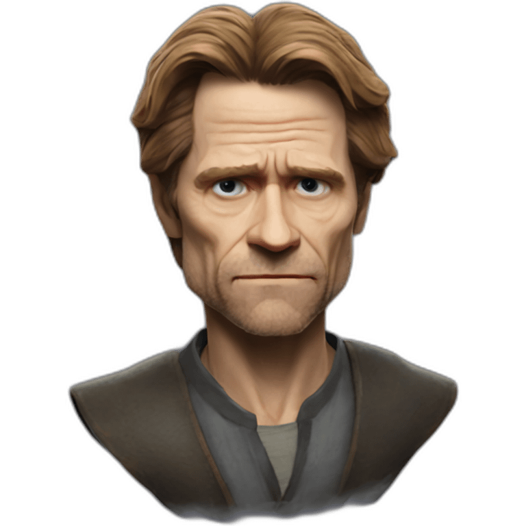 Willem defoe most sane pose emoji