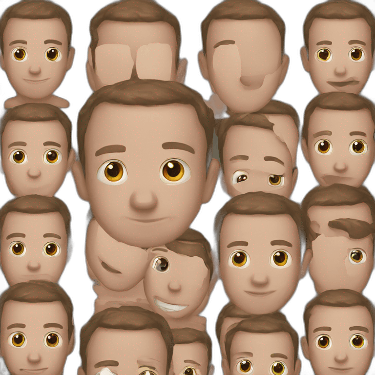 black mark Zuckerberg emoji