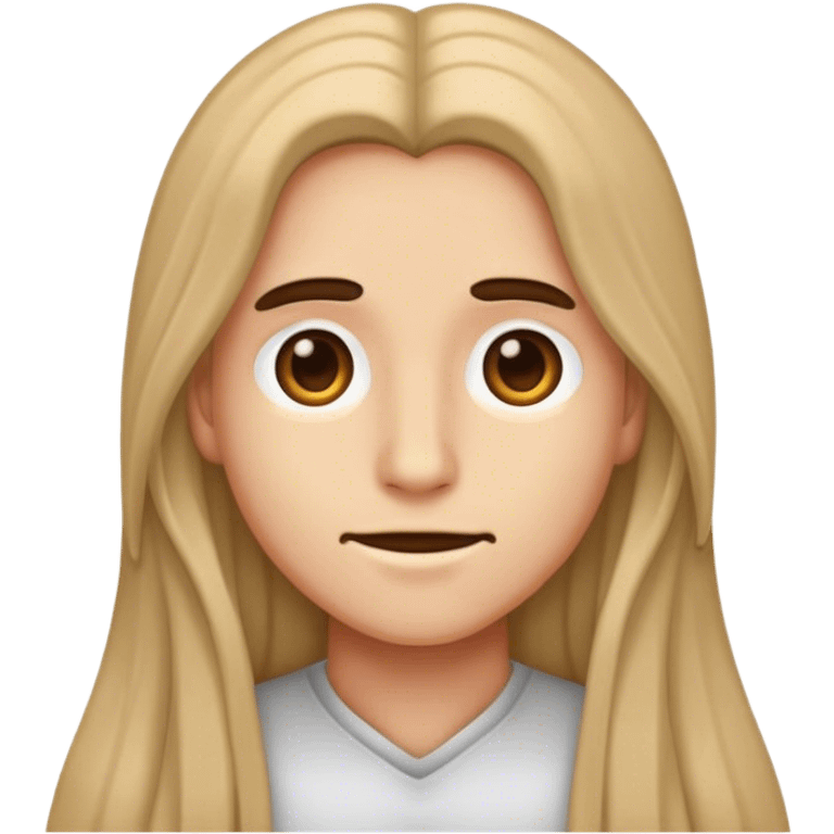 Change hair to be long emoji