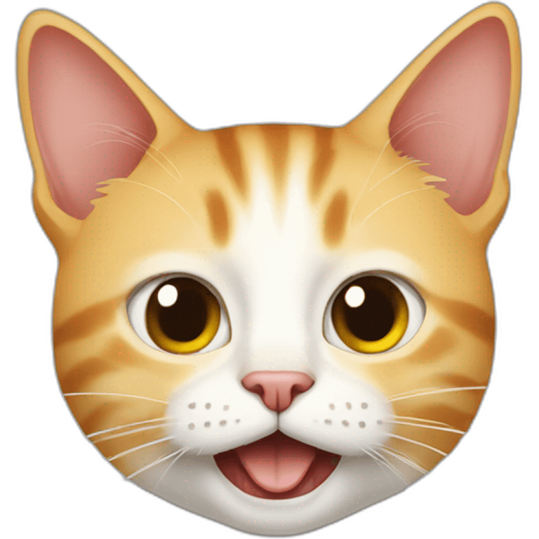 Cat eat Elon Musk emoji