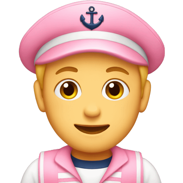 Sailor in pink  emoji