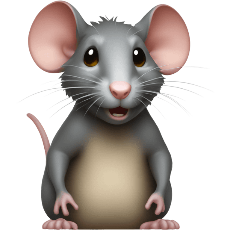 ratty is scheming cunningly plotting a misdeed emoji