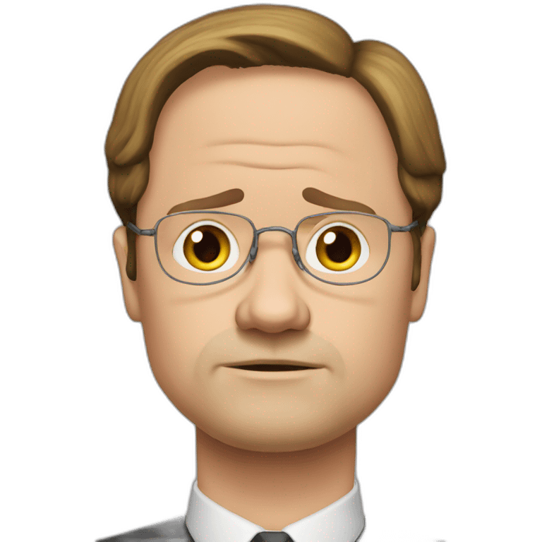 dwight schrute emoji