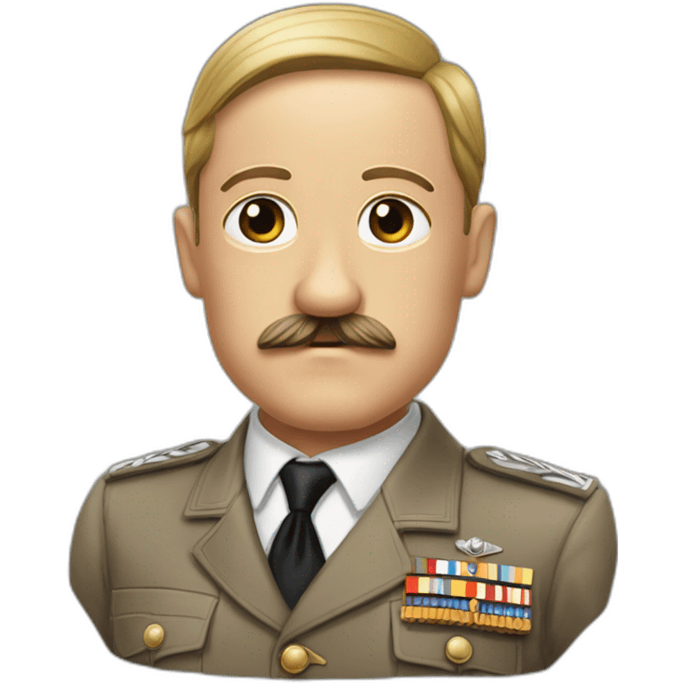 Hitler qui fait un doigt d’honneur emoji