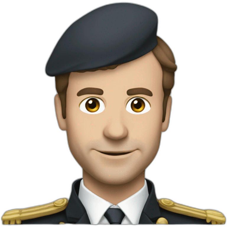 macron choqué emoji