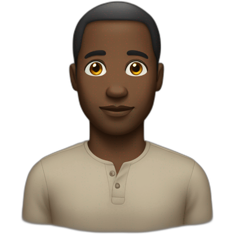 black nigerian man emoji