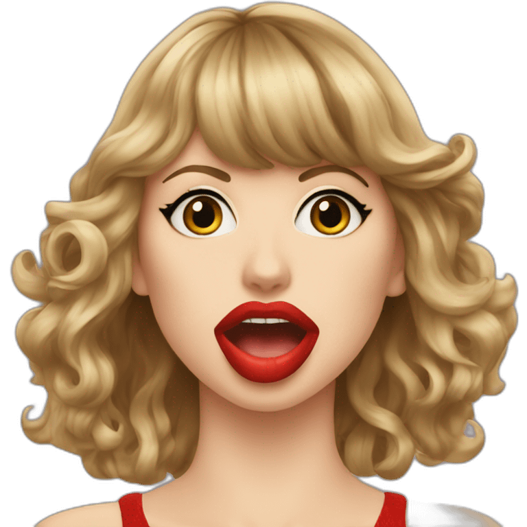 taylor-swift-mouth-bbc emoji