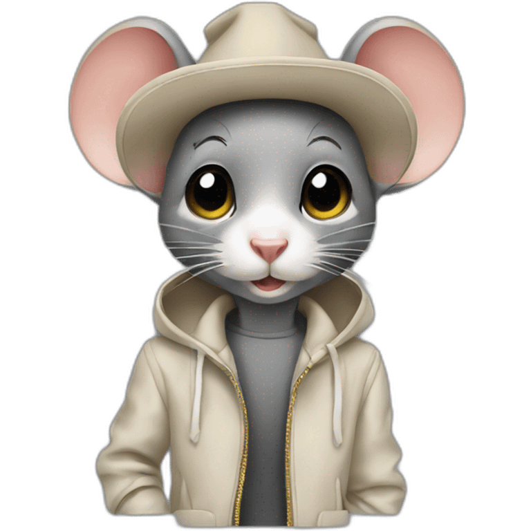 fashion mouse emoji