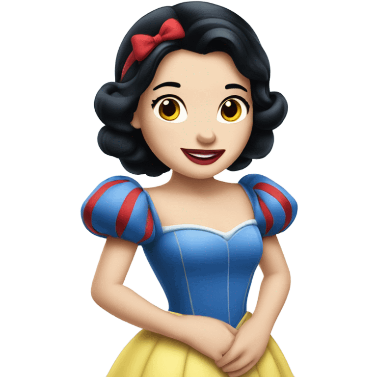 Snow White Disney princess emoji