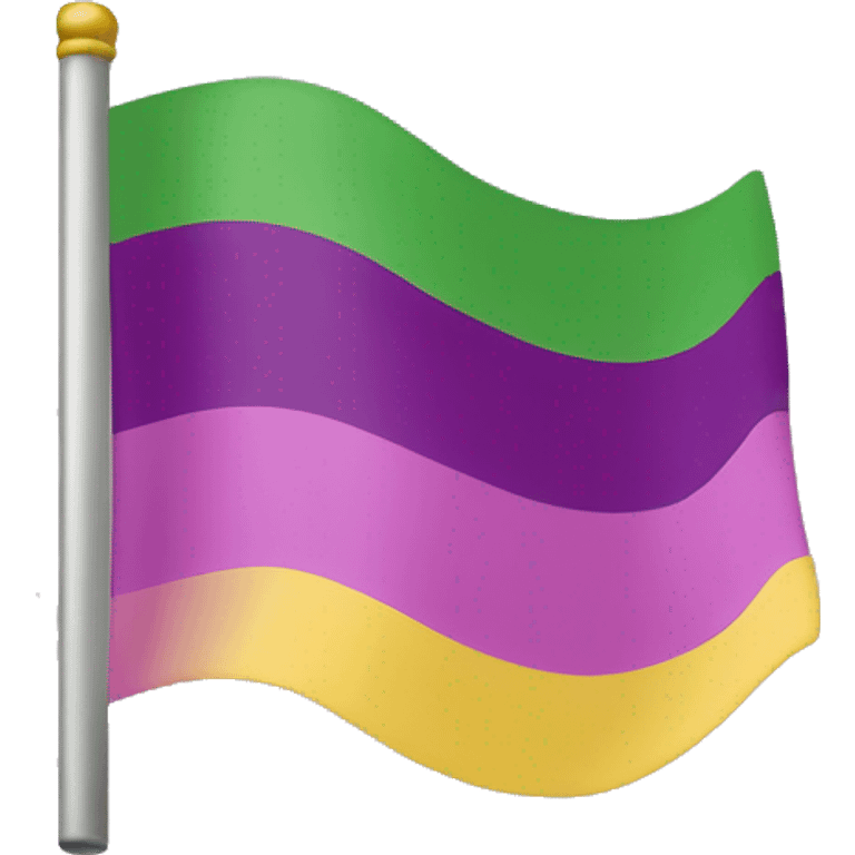 Lithsexual pride flag emoji