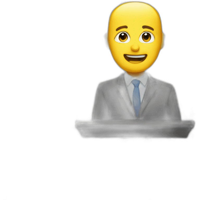 Public Speaking emoji