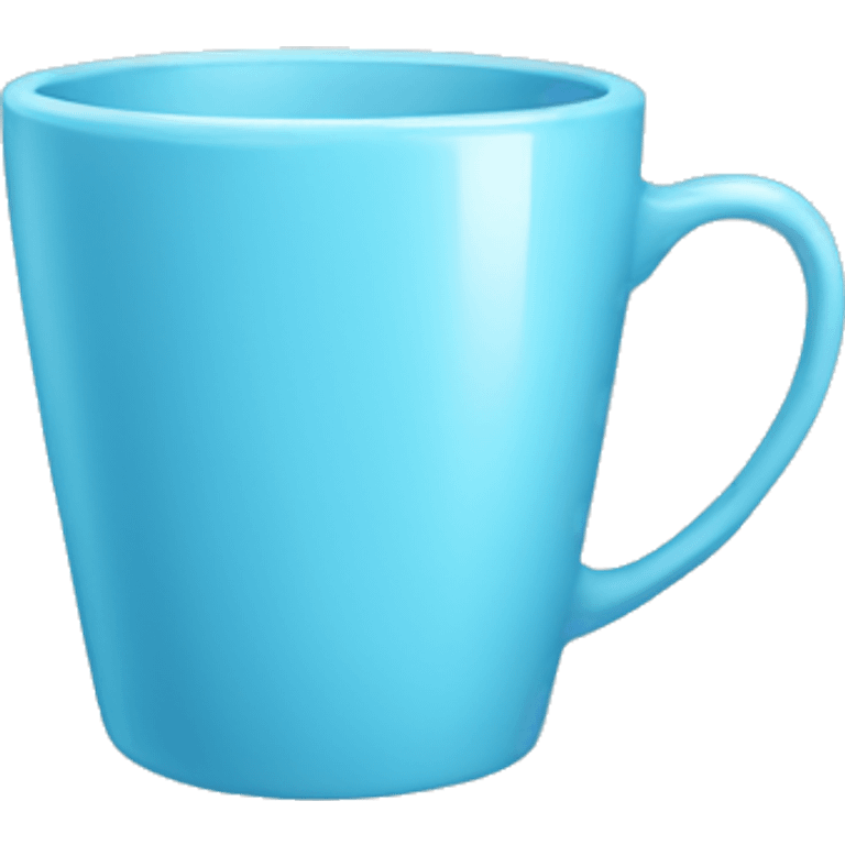 Light blue cup emoji