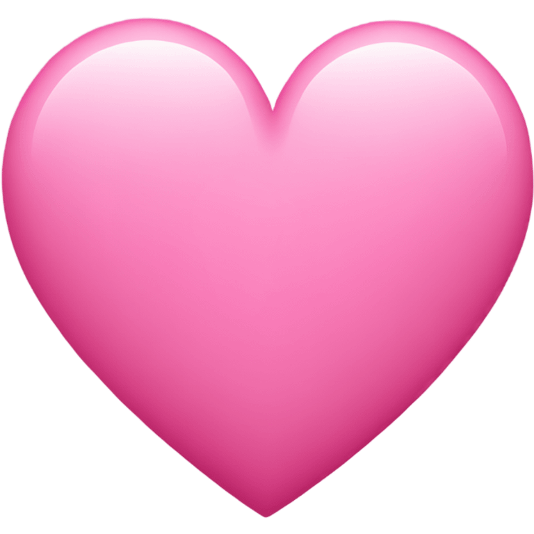 Pink heart emoji