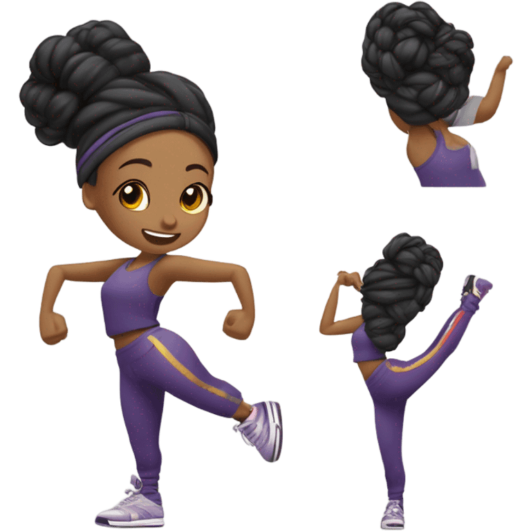 Bailarina de hip hop  emoji