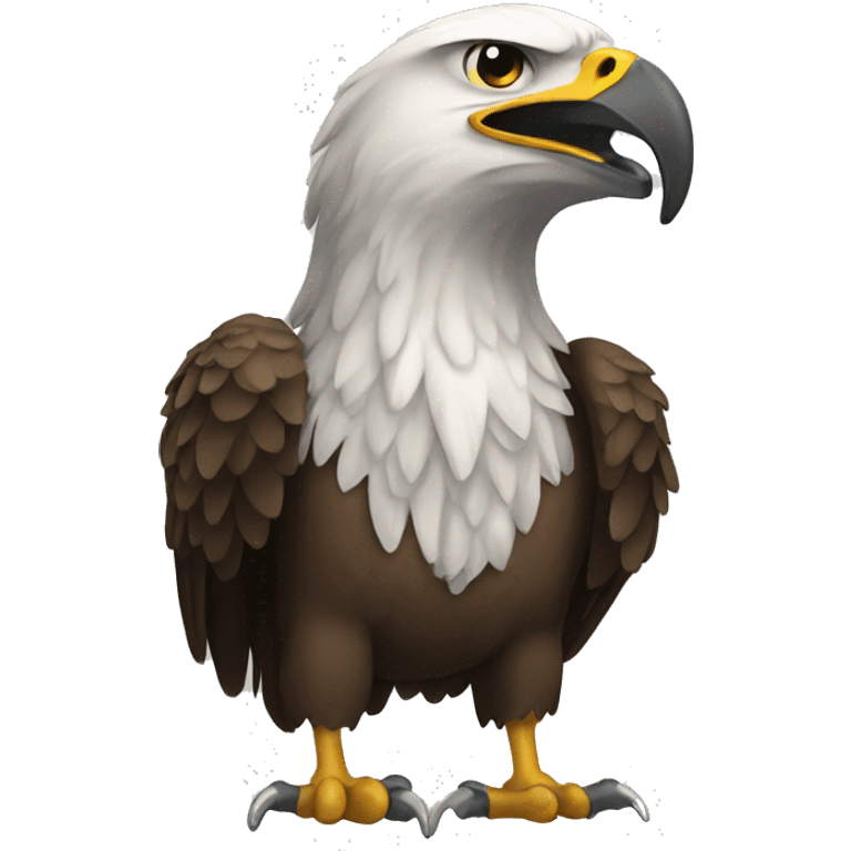 The Eagle is a small cartoon emoji