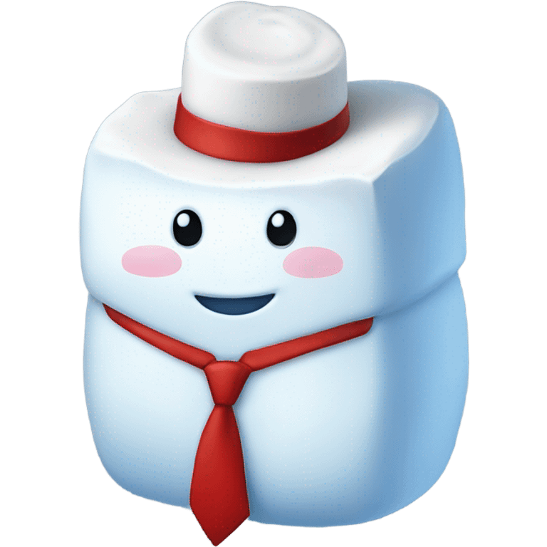 Marshmallow man emoji