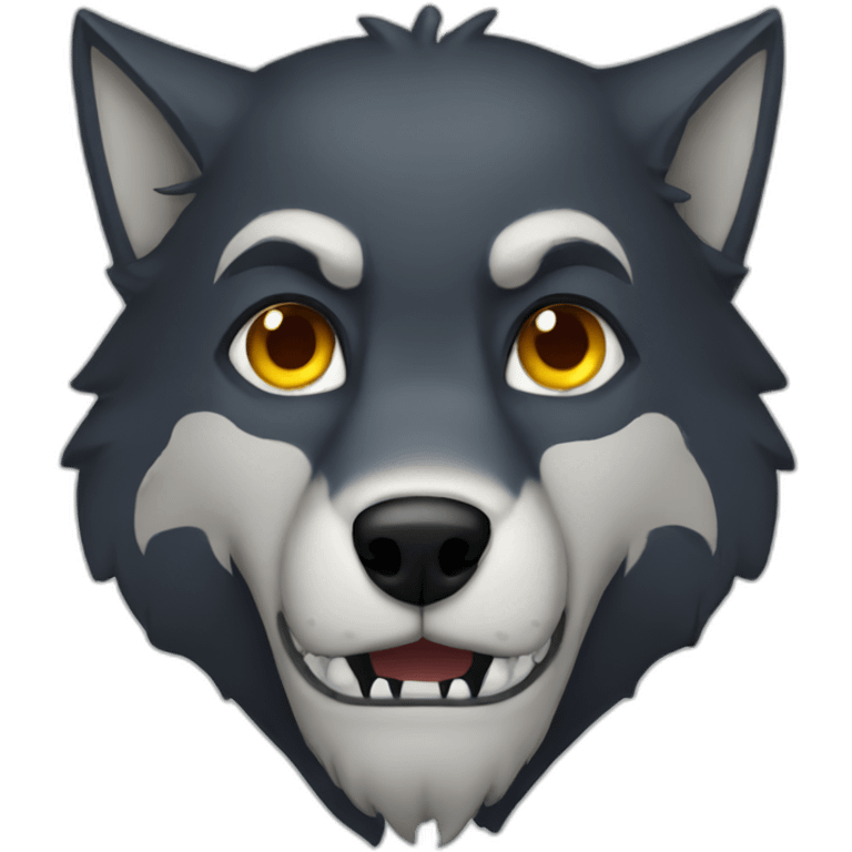 villain wolf emoji