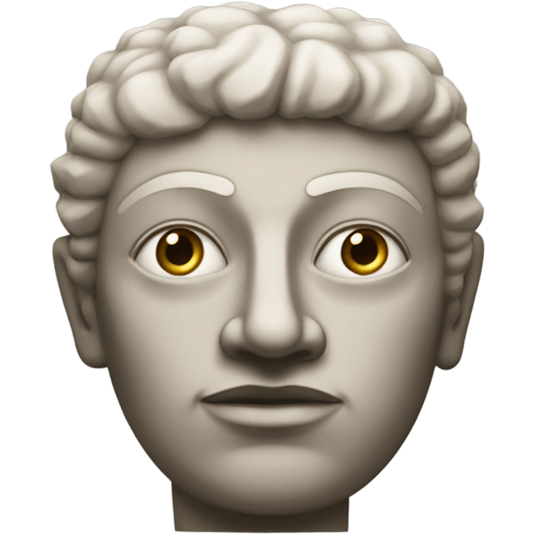 Eastern island statue emoji