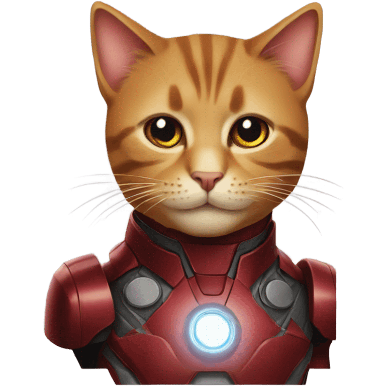 cat ironman emoji