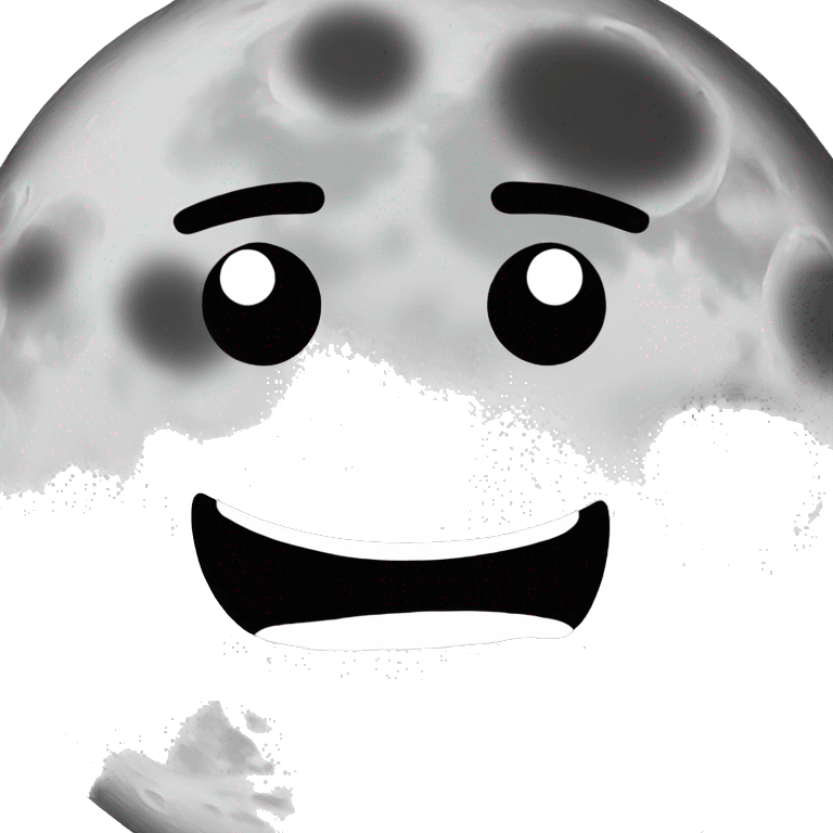 Moon emoji