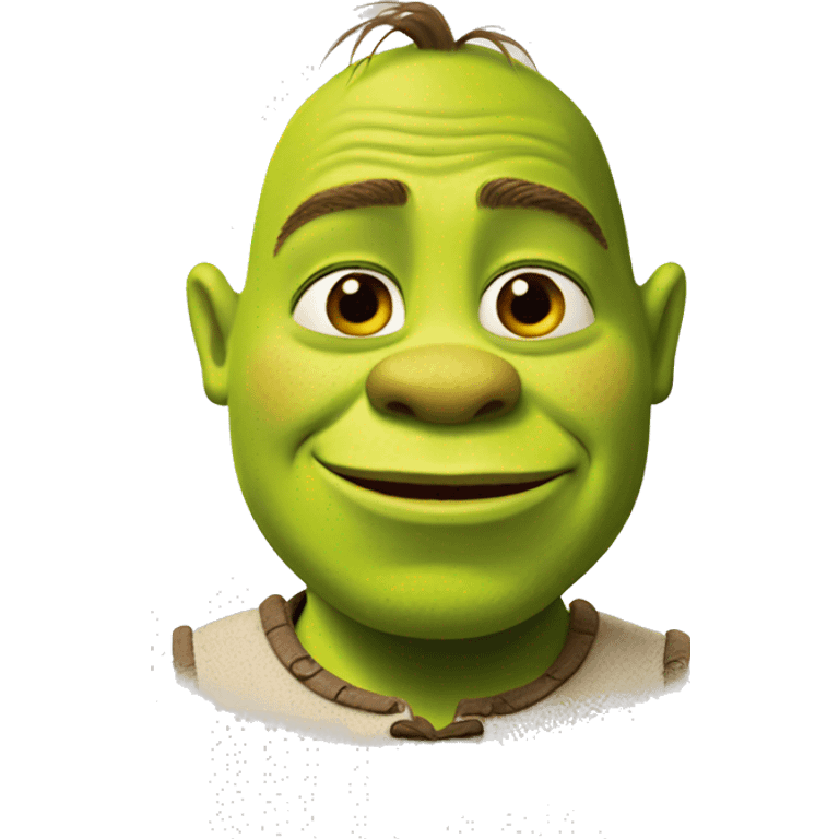 Cute Shrek emoji