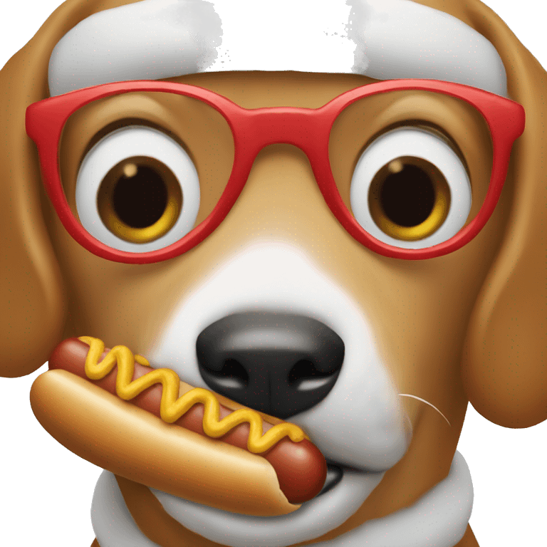 Merry Christmas, hot dog emoji