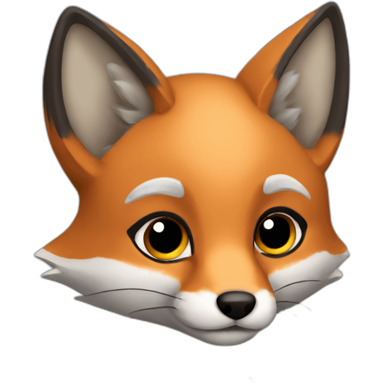 gray fox emoji