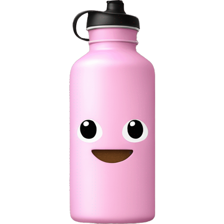 Owala water bottle light pink emoji