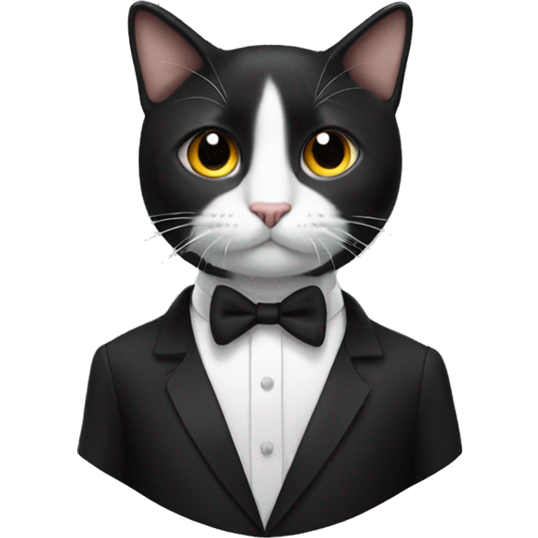 Chat tuxedo emoji