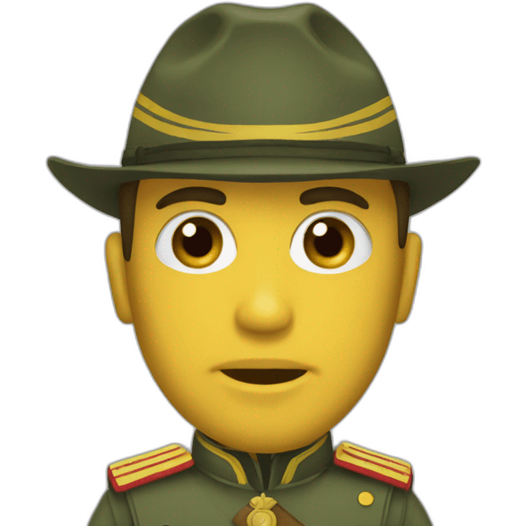 Soldado de Colombia emoji