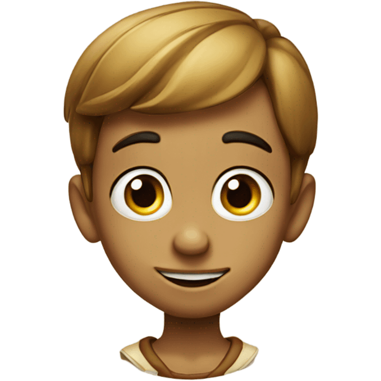 pinocchio kid of wood emoji