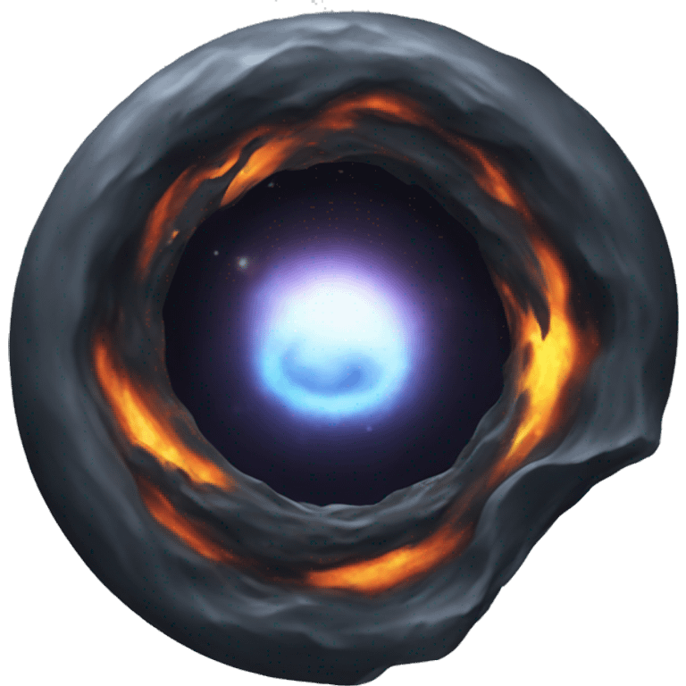 Black hole emoji