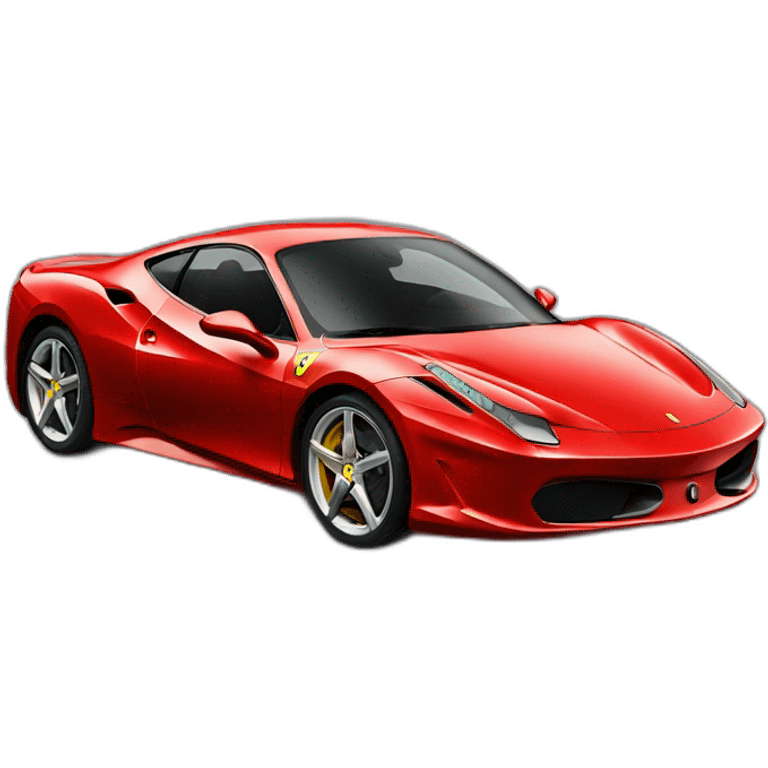 red ferrari emoji