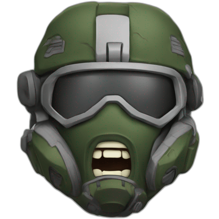 Jugando warzone emoji