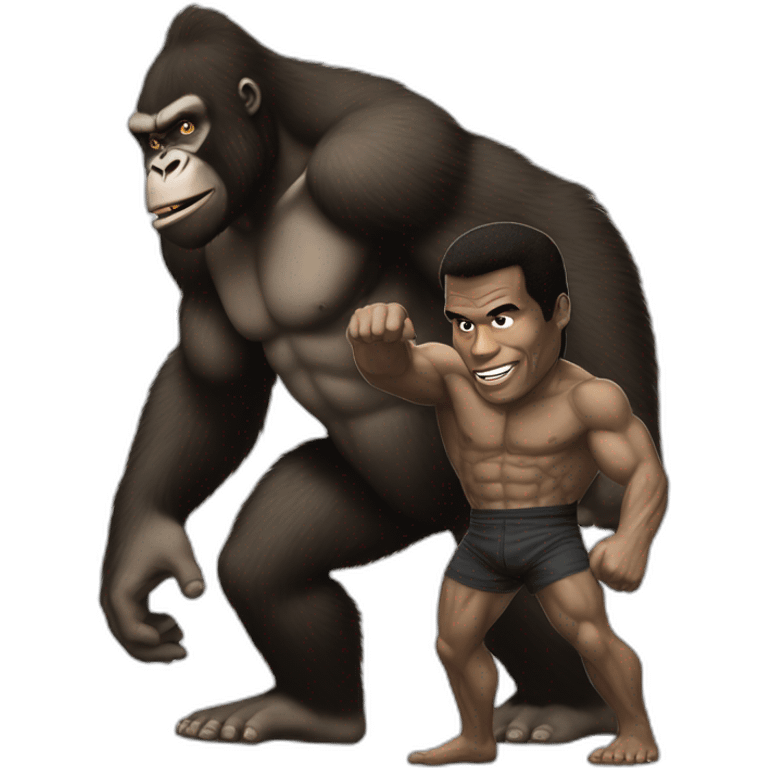 King Kong with Mohamed Ali  emoji