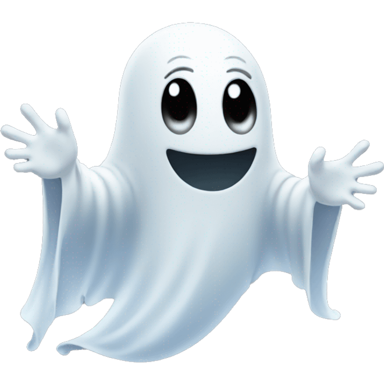  ghost saying bye  emoji