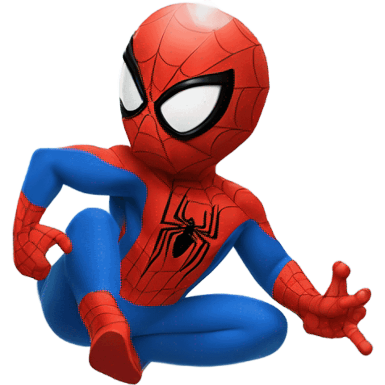 spider-man smoking  emoji