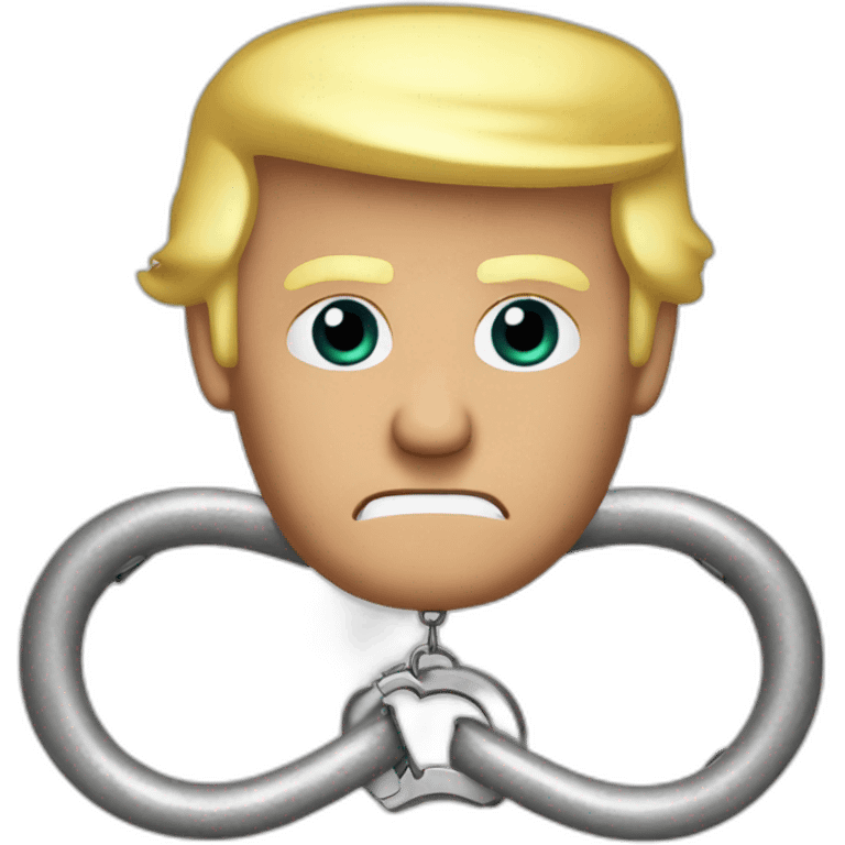 trump-in-handcuffs emoji