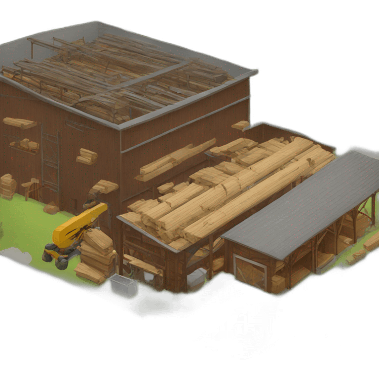 modern lumber factory emoji