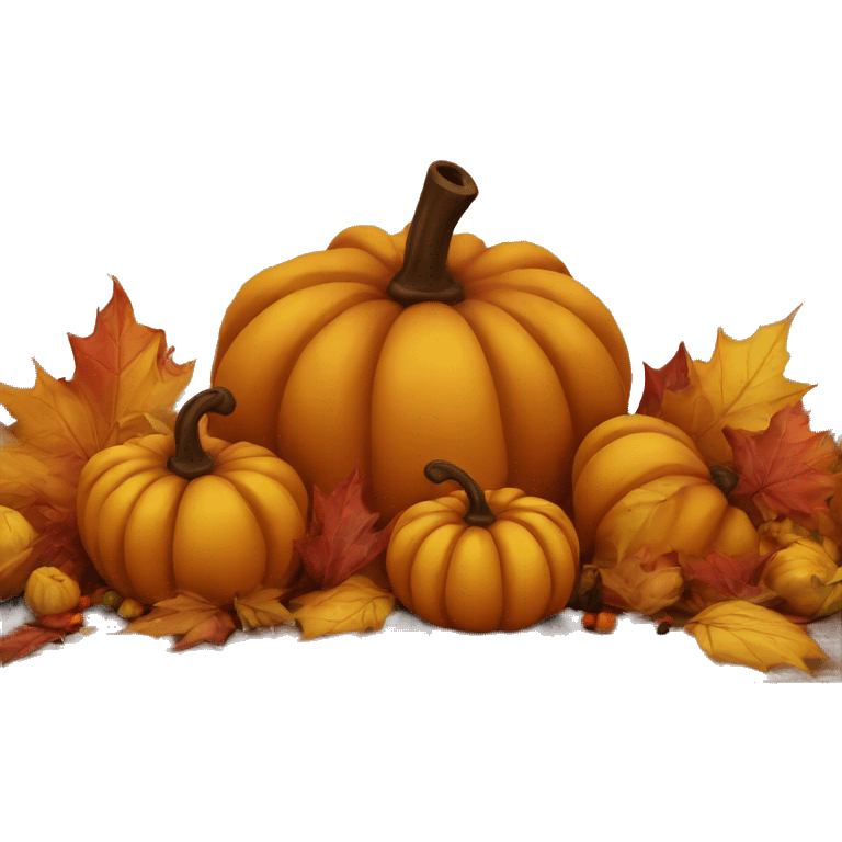 Fall decor  emoji