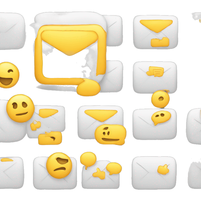 E-mail input emoji