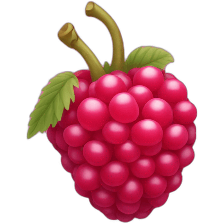 raspberry fruit emoji