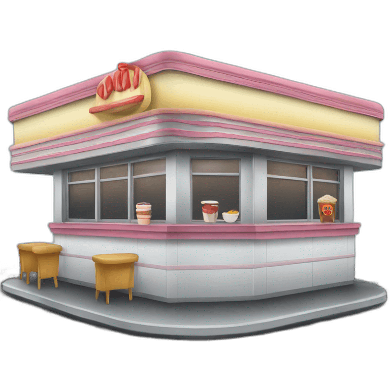 Diner  emoji