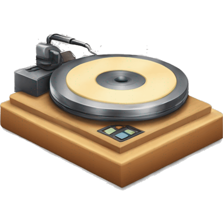 Turntable for pastry shef emoji