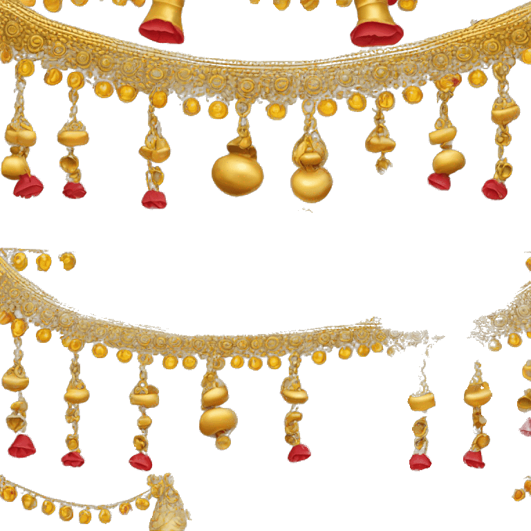 Anklets with bells for Indian classical dancers emoji