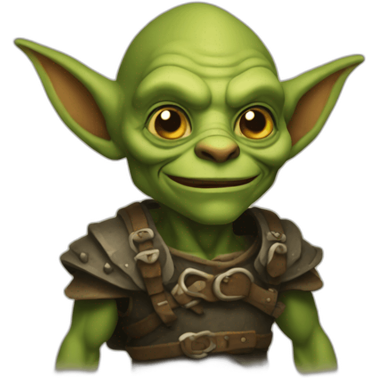 Goblin qui rie emoji