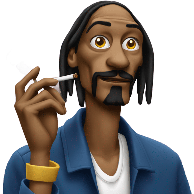 snoop dogg smoking emoji